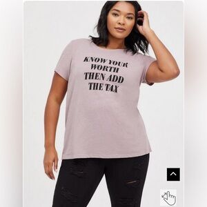 Torrid Mauve Graphic Tee